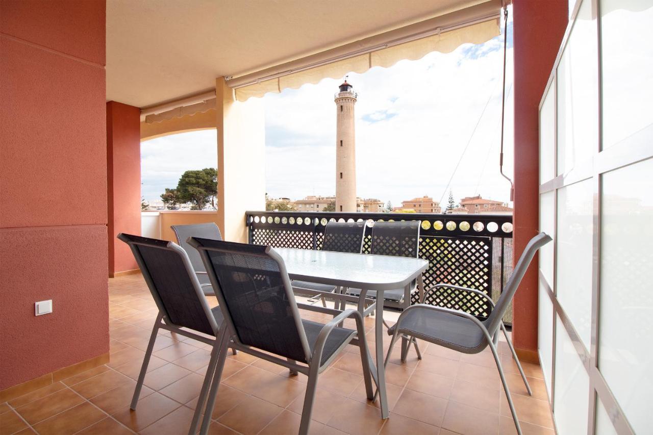 Global Properties, Apartamento Con Terraza Y Piscina En La Playa De Canet 卡耐特蒂贝兰格 外观 照片