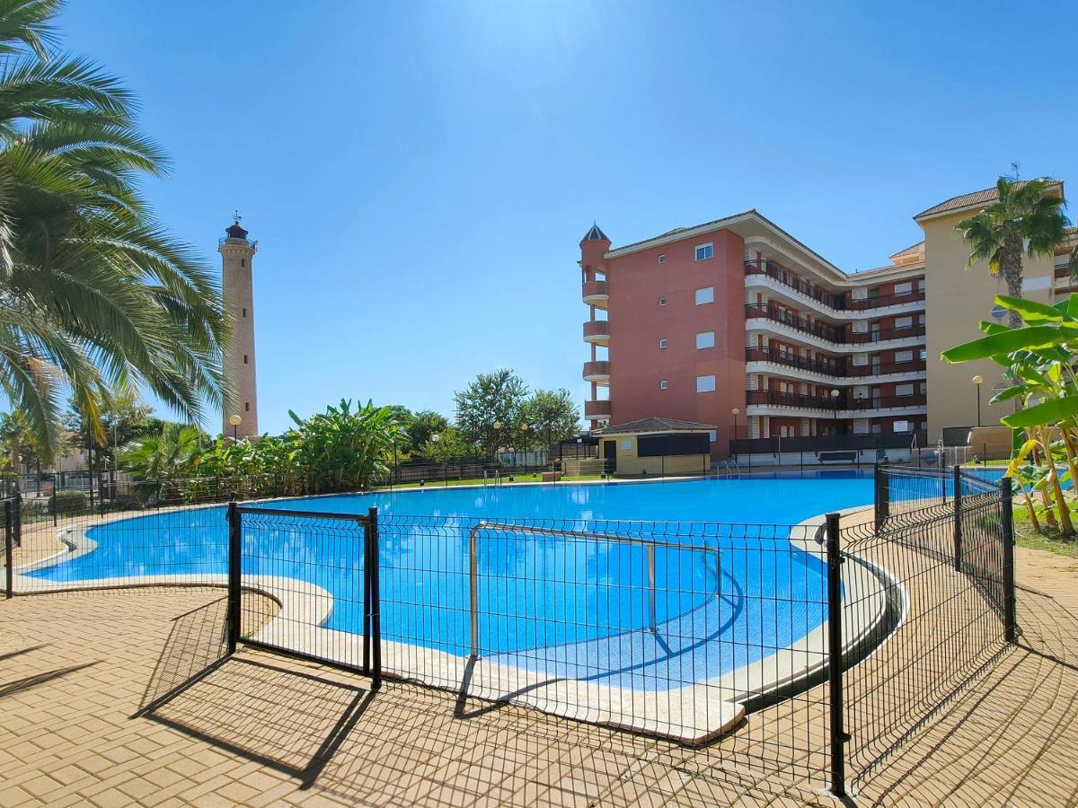 Global Properties, Apartamento Con Terraza Y Piscina En La Playa De Canet 卡耐特蒂贝兰格 外观 照片